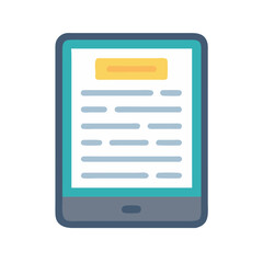  Icon for Digital Reading Tablets