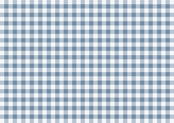 Elegant Smoky cloudy blue & Pale pale grey Seamless Tartan Fabric Design