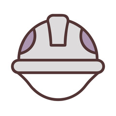  Modern Safety Helmet Illustration