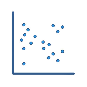 Detailed Scatter Plot Icon