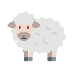  Farm Sheep Icon for Agriculture