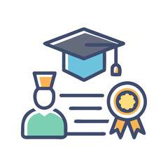  Classic Student Achievement Icon