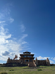 Buddhist temple in Mongolia
