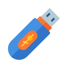  USB Drive Icon for Data Storage
