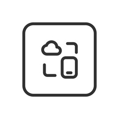 Cloud Sync Synchronize Mobile - Mobile Data and File Synchronization Icon