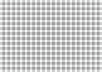 Vibrant silver and Light pale grey Seamless Tartan Fabric Design
