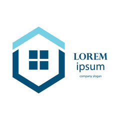 simple and elegant housing logo design