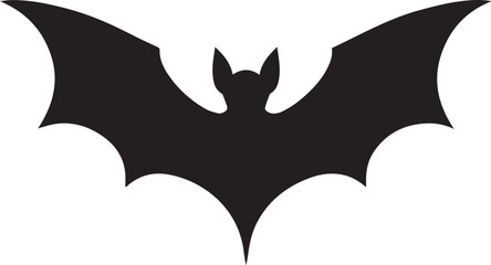 Fototapeta premium bat black silhouette vector