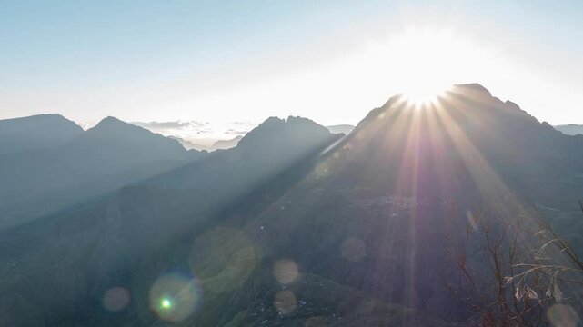 Timelapse - Coucher de soleil Maido 2