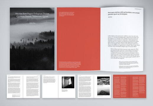 Warm Minimalist Editorial Template