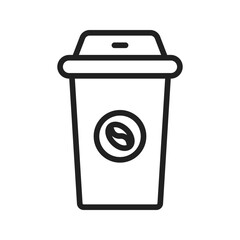 Coffee Cup II icon vector image. Suitable for mobile apps, web apps and print media.