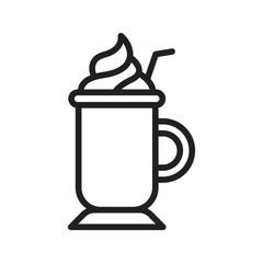 Frappe II icon vector image. Suitable for mobile apps, web apps and print media.