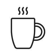 Mug icon vector image. Suitable for mobile apps, web apps and print media.