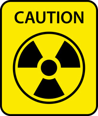 Fototapeta premium Caution yellow sign. Warning biohazard, radioactive, nuclear and toxic sign icons set. Biohazard, chemical hazard warning triangular vector symbol stickers for web, print game, ui.
