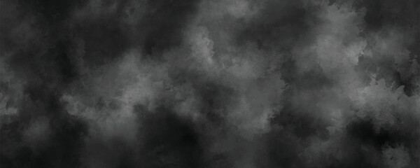 Soft and faded distressed black and gray ink wash background with an artistic appeal

