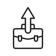 Business Direction icon vector image. Suitable for mobile apps, web apps and print media.