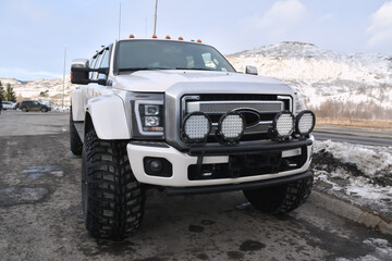 A Powerful OffRoad Truck that Comes with Enhanced Lighting Features for Adventurers © Lera.MB