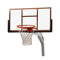 basketball hoop and net