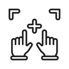 Picture Action icon vector image. Suitable for mobile apps, web apps and print media.