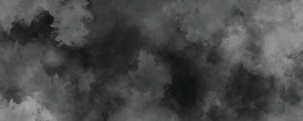 Weathered and aged ink wash texture in black and gray with a stormy cloud-like appearance

