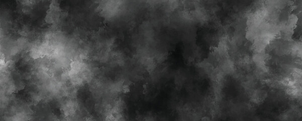Weathered and aged ink wash texture in black and gray with a stormy cloud-like appearance

