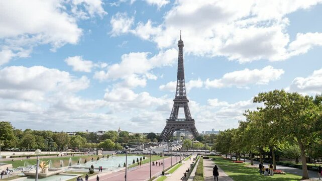 Timelapse - Tour Eiffel Paris