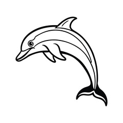 dolphin vector illustration