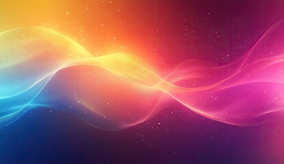 Fototapeta premium Vibrant, flowing abstract design