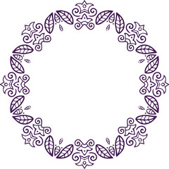 Beautiful Mandala Art and Vector Mandala Design Image.