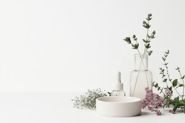 Self-care cosmetics in jars natural cosmetics