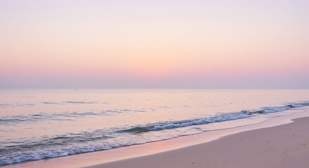 Pastel Dawn's Embrace AI Generated