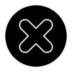 Obraz premium Close Button Icon