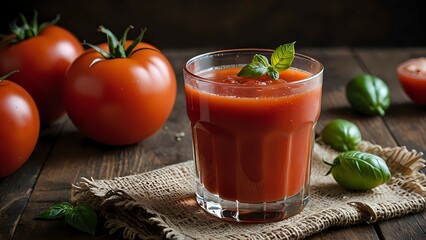 fresh tomato juice