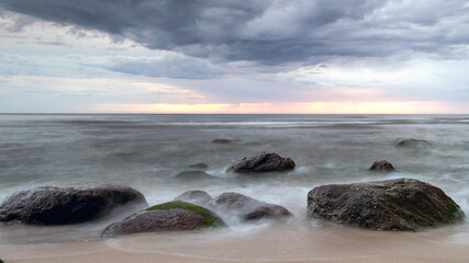 The landscape on the Baltic Sea.