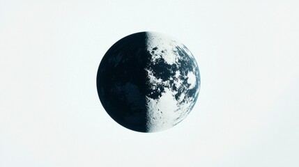 Half Moon, Celestial Body, Space