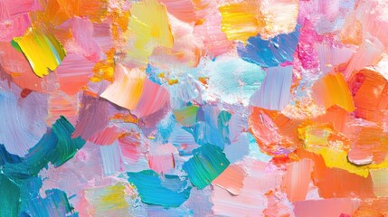 Colorful digital art showcase vibrant abstract expressions in a captivating gallery environment