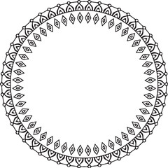 Beautiful flower art and mandala vector design