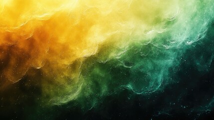 Blurred Yellow to Green Gradient Background with Soft Color Transition &ndash; Abstract Organic Texture for Digital & Print Designs
