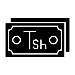 Tanzanian Shilling Note Icon