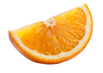 piece of orange clipart image on transparent background