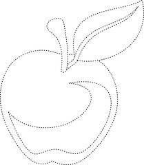 Fruit Tracing For Preschool