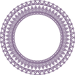 Beautiful flower art and mandala vector design