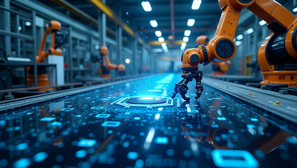 construction site in the city