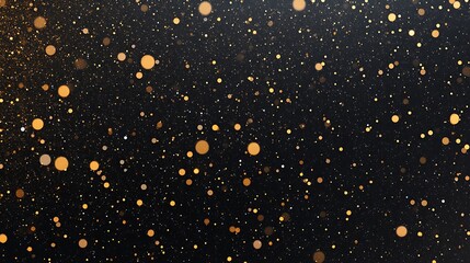 Rain Drops on Window with Starry Night Sky and Snowflakes