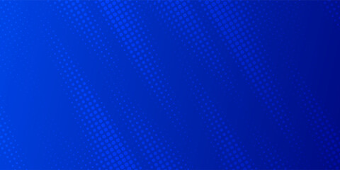 Modern abstract blue background with glowing geometric lines. Blue gradient hexagon shape design. Futuristic technology concept.
