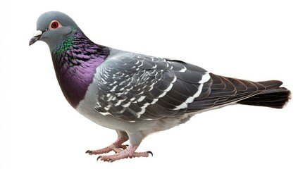 Pigeon profile, detailed view