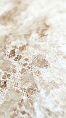 Obraz premium Abstract sepia toned water surface with bubbles and foam creating a natural pattern of texture and light in a macro shot