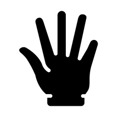 Hand gesture Solid icon