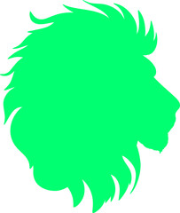 Lion silhouette