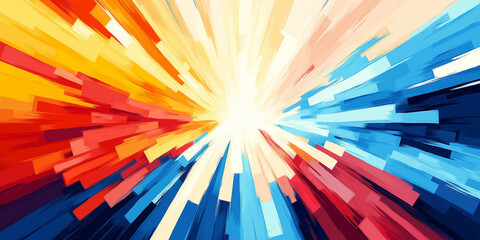 Abstract colorful light background